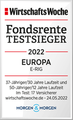 "Fondsrente Testsieger 2022" (WirtschaftsWoche 24.04.2022)